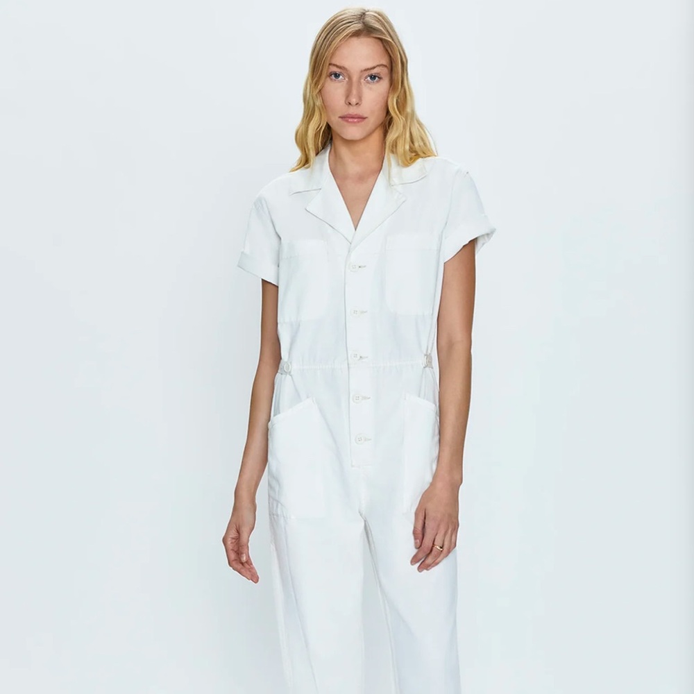 PISTOLA CREAM COLORED JUMPSUIT